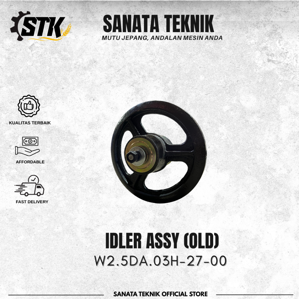 IDLER ASSY (OLD) / RODA BELAKANG ASSY DIAMETER 26,5cm / BIMO-102 / W2.5DA.03H-27-00